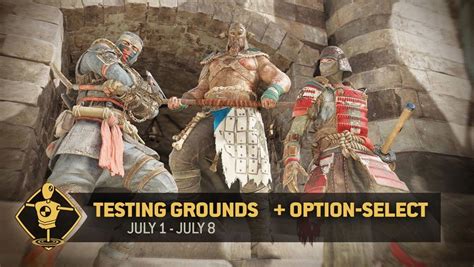 for honor testing grounds